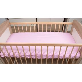 ABR pamut gumis lepedő - Rózsaszín (60x120-70x140 cm)