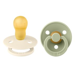   BIBS Colour 2 db-os cumi szett - Krémfehér és zsálya (18-36 hónap)