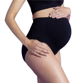   Carriwell Pocakra húzható kismama bugyi - Fekete (M méret)