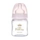 Canpol Babies EasyStart anti-kólikás cumisüveg Royal Baby 120ml (0h+) - Little Princess - Rózsaszín