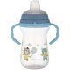 Canpol Babies Bonjour Paris Itatópohár szilikonos ivócsőrrel  250 ml (6h+) - Kék
