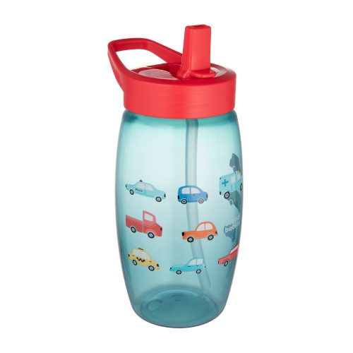 Canpol Babies Sport kulacs, lecsukható ivőcsőrrel (400ml) - Cars
