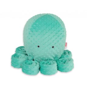   BabyLion Prémium Óriás minky ölelő polip (75 cm) - Menta