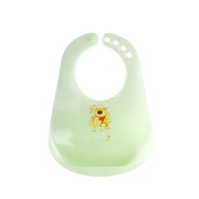 Canpol Babies Műanyag előke merev zsebbel - Zöld