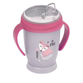   Lovi Cseppmentes itatópohár 250 ml (6h+)  - Indian Summer - Rózsaszín