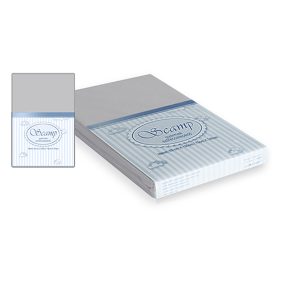   Scamp Pamut Jersey gumis lepedő (60x120-70x140 cm) - Szürke