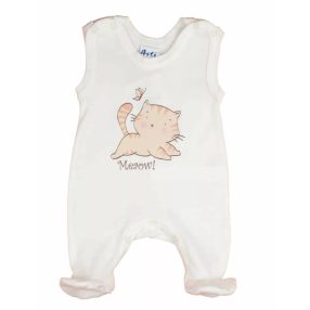 ABR Biopamut ujjatlan vékony rugi - Fehér - Cica (44)