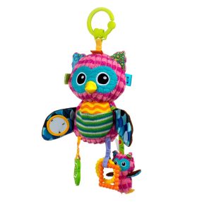   Bali Bazoo Felakasztható plüss játék rágókával - Bagoly