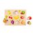 Tooky Toys Fa Puzzle fogantyús 11db-os - Gyümölcsös