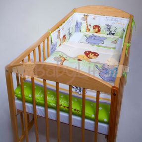 Ágynemű 3 részes - Szafari - zöld