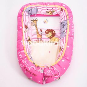 Babafészek Szafaris - rózsaszín