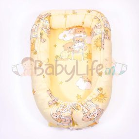 Babafészek - létrás maci - sárga