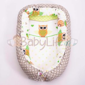 Babafészek bagoly - zöld