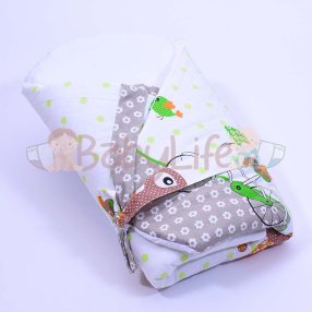 Kókuszpólya - bagoly - zöld