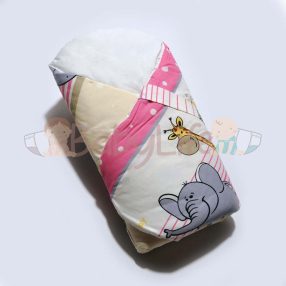 Kókuszpólya - szafari - rózsaszín