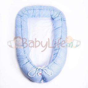 Babafészek XL - kék csíkos