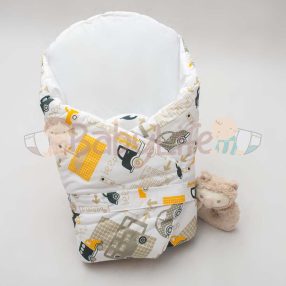 Kókuszpólya - sárga autós