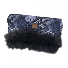   MTT Kézmelegítő babakocsihoz - Grafit alapon pálma levelek