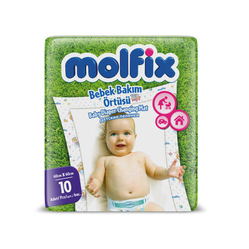 Molfix Ágyalátét 60 * 60 cm (10 db/cs)