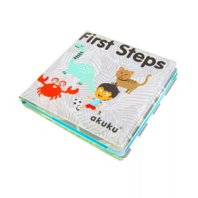 Akuku Fürdőskönyv First Steps - csipogóval