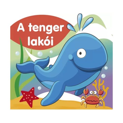 Szalay könyvek Fürdőskönyv A tenger lakói - nagyméretű!