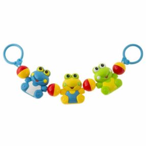 Akuku Babakocsi csörgő Békás