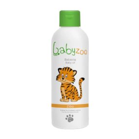   Babyzoo Babaolaj Mandula-, argán- és szőlőolajjal, babamasszázsra is alkalmas (200 ml/db)