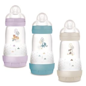   Mam Cumisüveg Anti-colic, Matt, megújult! egész karton, 260 ml széles szájú (6 db/kr)