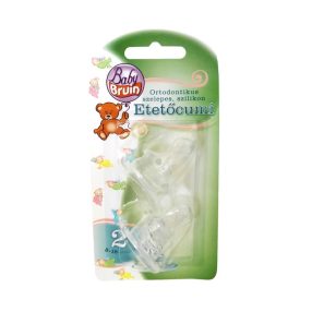   BabyBruin Etetőcumi S-es szilikon (méret: ) 6+ hó (2 db/cs)