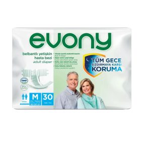   Evony Felnőttpelenka (méret: M) Légáteresztő 80 - 130 cm (30 db/cs)