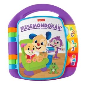   Fisher Price Tanuló játék Daloló mesekönyv, Mesemondókák, CJW49