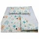 Babakirály Gyermek ágynemű szett Bébi méret, Erdei állatok, türkiz 75 * 100 cm (2 db/sz)