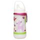 Nip First Cup Tanulópohár Puha csőrrel, lányos 12+ hó (330 ml/db)