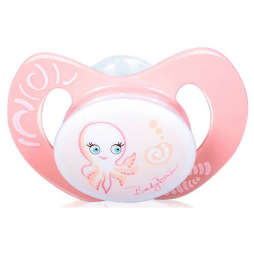 BabyBruin Játszócumi Polip szilikon fogszabályzós (méret: 0) 0 - 2 hó