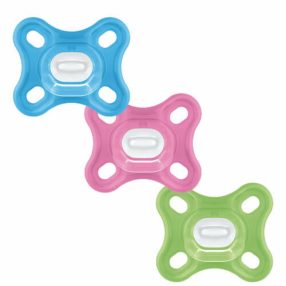   Mam Játszócumi Comfort Puha szilikon, sterilizáló dobozzal szilikon lapított (méret: 1) 0+ hó