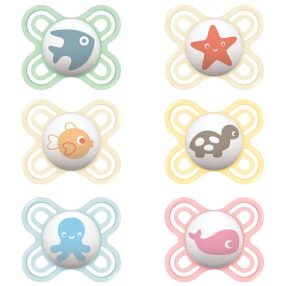   Mam Játszócumi Perfect Start, megújult! szilikon lapított (méret: 1) 0 - 2 hó