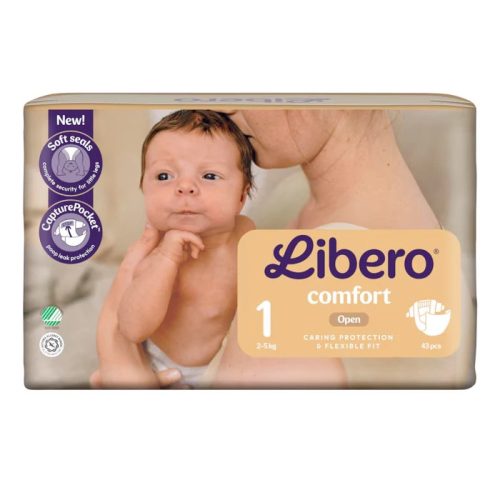 Libero Newborn pelenka (1-es) 2 - 5 kg (43 db/cs)