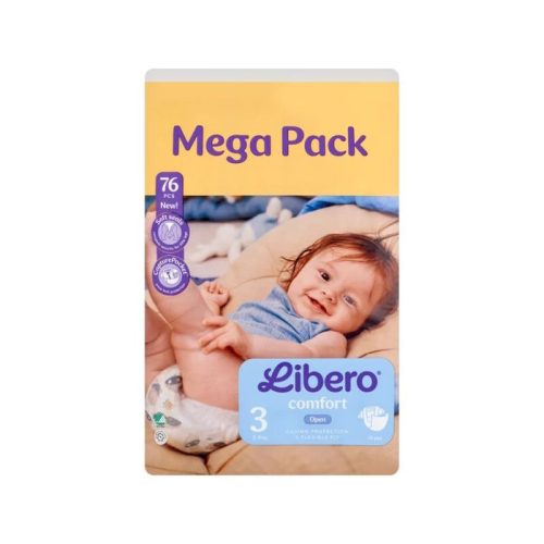 Libero Comfort pelenka MegaPack (3-as) 5 - 8 kg (76 db/cs)