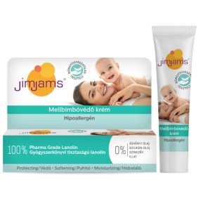   JimJams Mellbimbóvédő krém Hipoallergén, 100% Lanolin (15 ml/db)