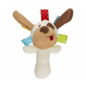 Akuku Marokfigura Plüss kutyus, csörgő-zörgő-sípoló