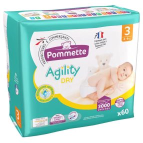   Pommette pelenka Csomagolás sérült! (3-as) 4 - 9 kg (60 db/cs)