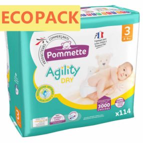   Pommette pelenka Csomagolás sérült! (3-as) 4 - 9 kg (114 db/cs)