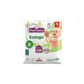   Pommette pelenka Ecologic, Csomagolás sérült! (4-es) 7 - 18 kg (28 db/cs)
