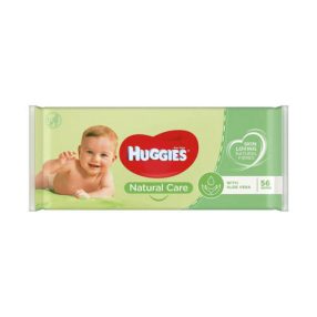 Huggies Natural Care Popsitörlő (56 db/cs)