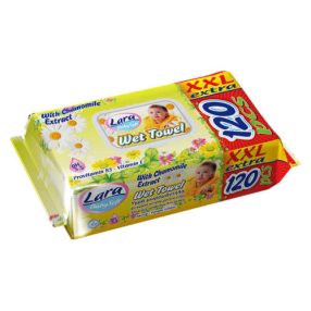 Lara Popsitörlő Kamilla XXL kupakos (120 db/cs)