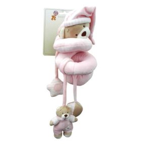 BabyBruin Plüssállat Macis spirál, csörgős, sípoló