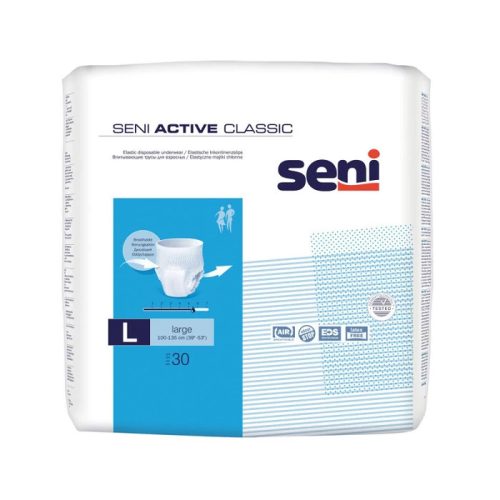 Seni Active Classic Felnőtt bugyipelenka (méret: L) 100 - 135 cm (30 db/cs)