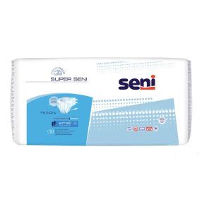   Seni Super Felnőttpelenka (méret: S) Légáteresztő 55 - 80 cm (30 db/cs)