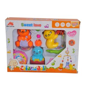 Sweet love Zenélő forgó Vidám macik