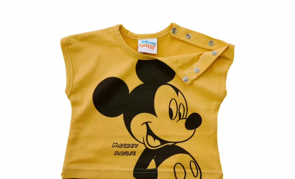 ABR Ujjatlan baba napozó - Mustár - Mickey egér (56) ABR Ujjatlan baba napozó - Mustár - Mickey egér (56)